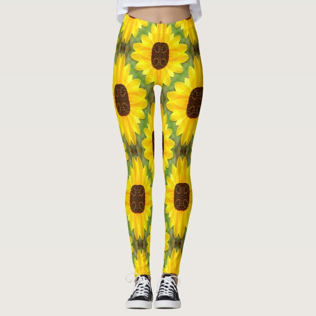 Black-eyed Susan's.... Leggings (Front)
