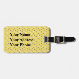 Black Eyed Susan's Luggage Tag