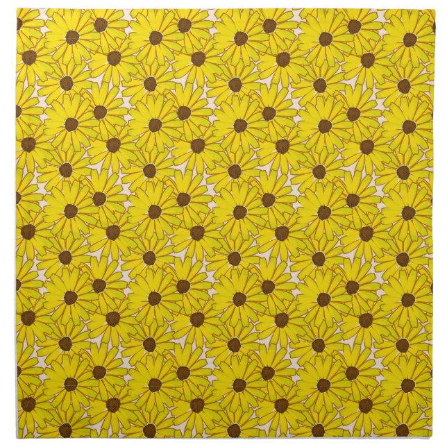 Black Eyed Susan's Napkin (Front)