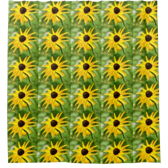 black-eyed susans shower curtain (Front)