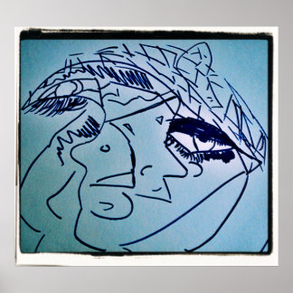 BLACK EYELASH POSTER