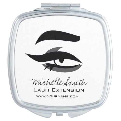 Black Eyeliner lash extension henna make up icon Makeup Mirror
