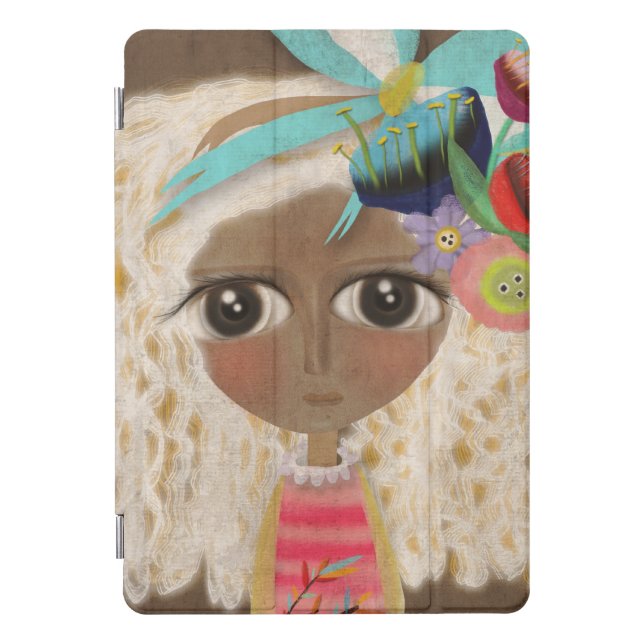 “BLACK EYES DOLL CASE“ iPad PRO COVER (Front)
