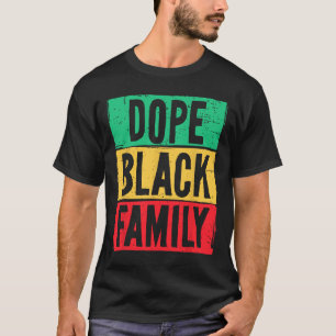 Black Family Juneteenth History Month Matching T-Shirt