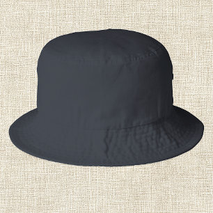 Black Fashion Bucket Hat / Customize