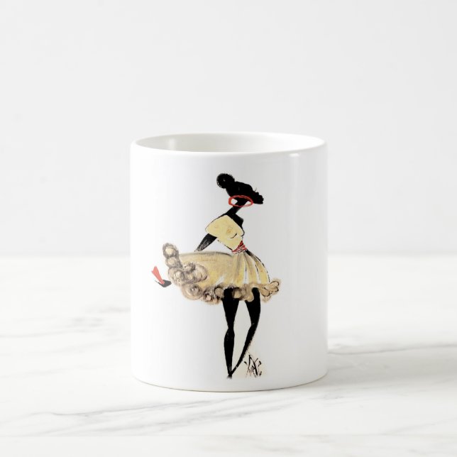 BLACK FASHION COFFEE MUG (Center)