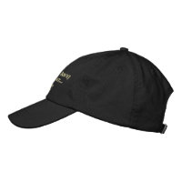 Black) Fashionable Hiking Fun Embroidered Baseball Cap