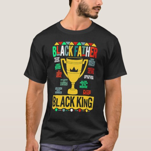 Black Father Noun Father Day  Classic 10 T_Shirt