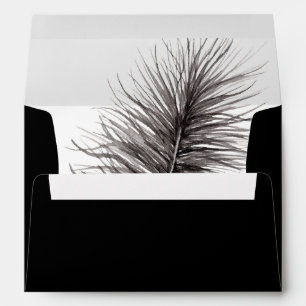 Black Feather - Black Envelope