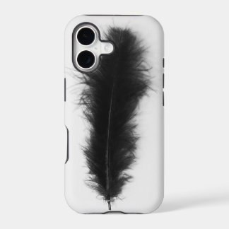 Black Feather iPhone 17 Case