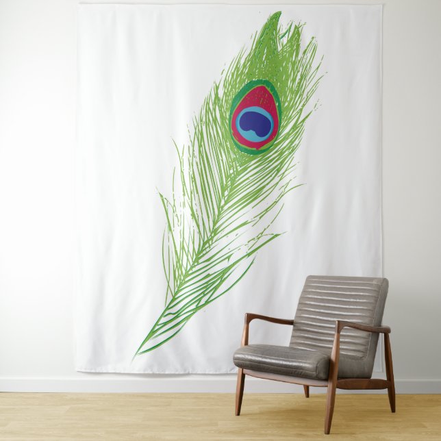 Black Feather Tapestry (In Situ)