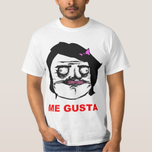 Black Female Me Gusta Comic Rage Face Meme T-Shirt