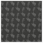 black female vampire spooky halloween  fabric