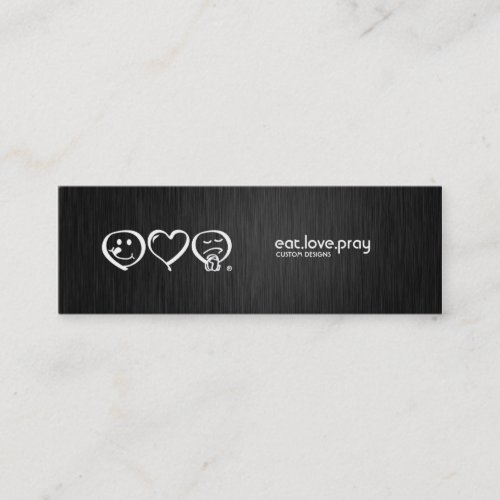 Black FIber Elegant Graphic Designer Business Card