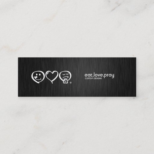 Customizable Black FIber Elegant Graphic Designer Business Card