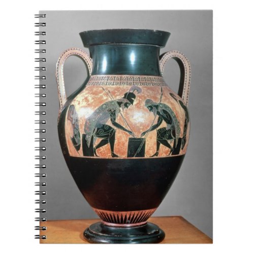 Black_figure amphora depicting Ajax and Achilles Notebook