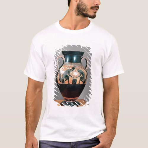 Black_figure amphora depicting Ajax and Achilles T_Shirt