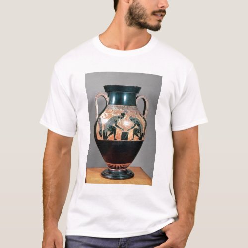 Black_figure amphora depicting Ajax and Achilles T_Shirt