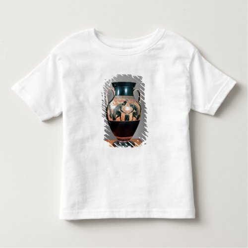 Black_figure amphora depicting Ajax and Achilles Toddler T_shirt