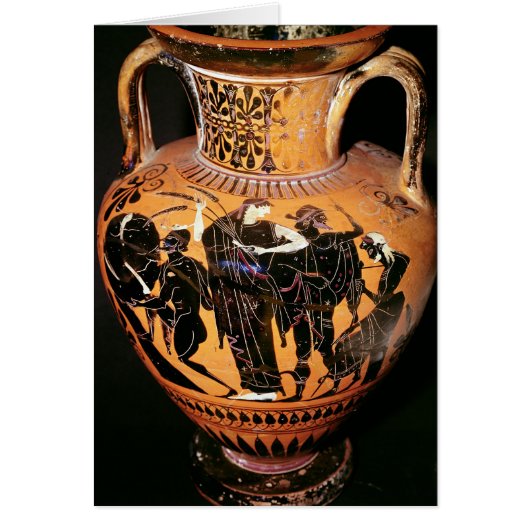 Black-figure attic vase cards (Front)