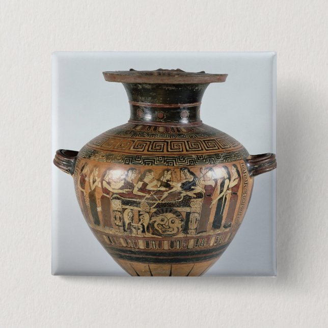 Black-figure hydria button (Front)