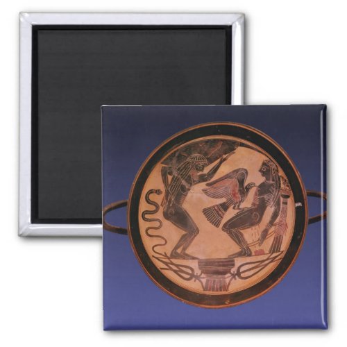 Black figure kylix magnet