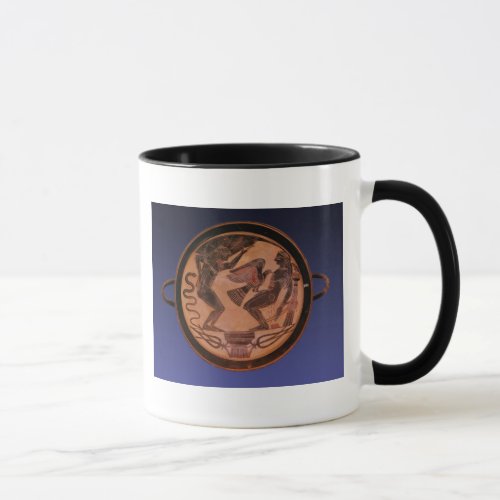 Black figure kylix mug