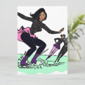 black figure skater (Standing Front)