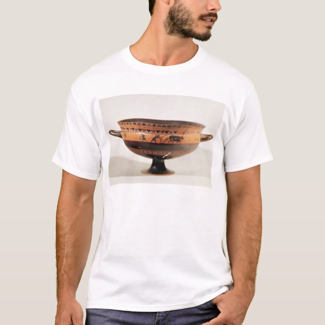 Black figured kylix T-Shirt (Front)