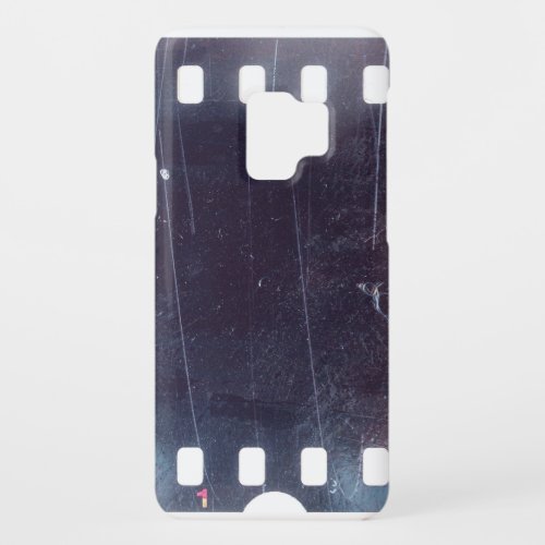 Black Film Frame Scratched Emulsion Case_Mate Samsung Galaxy S9 Case