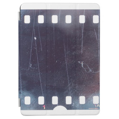 Black Film Frame Scratched Emulsion iPad Air Cover