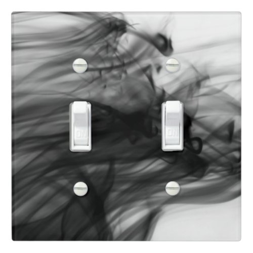 Black Fire I Light Switch Cover by CL Brown