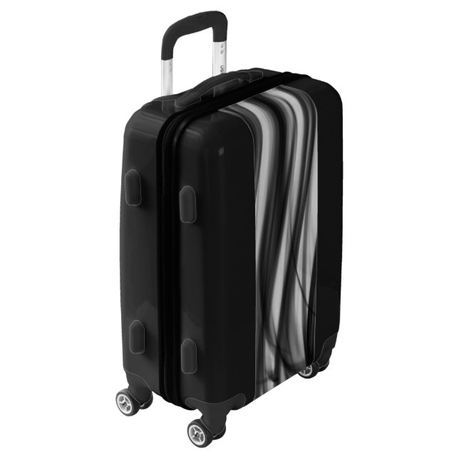 Black Fire III Carry On Luggage Suitcase (Rotated Left)