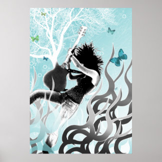 Black Fire Poster