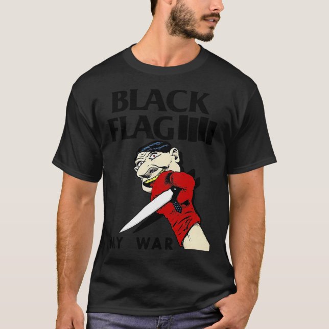 Black Flag - My War Essential T-Shirt (Front)