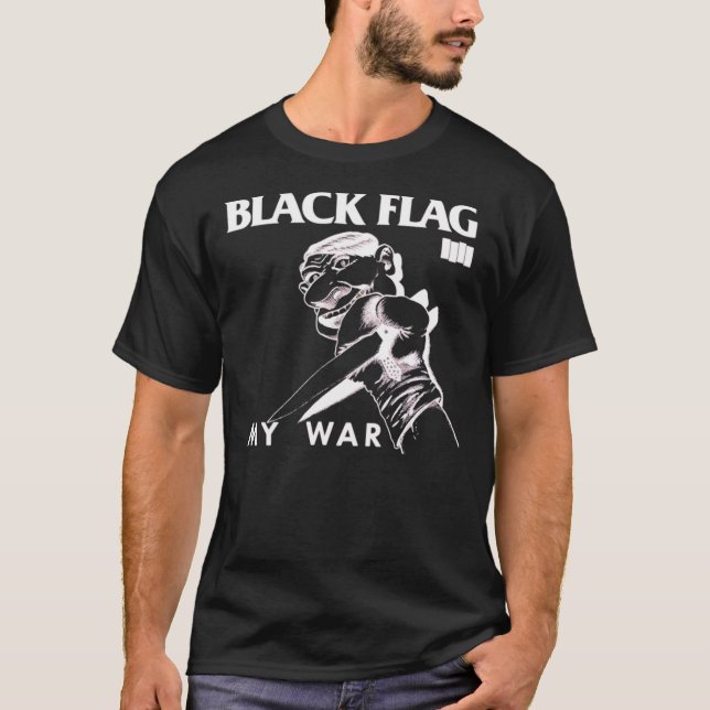 Black Flag - My War Shirt Essential T-Shirt (Front)