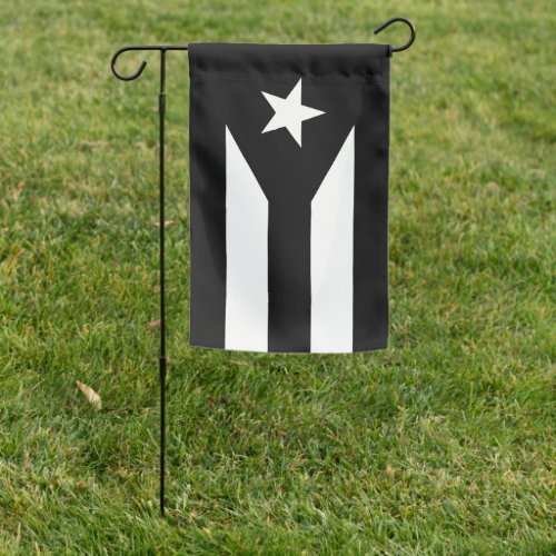 Black flag of Puerto Rico