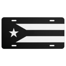 Black flag of Puerto Rico