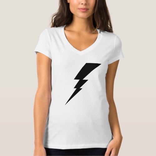 Black Flash Lightning Bolt T_Shirt