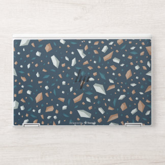 Black flat terrazzo floor HP EliteBook X360 1030 G HP Laptop Skin