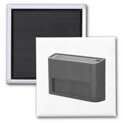 Black floor mounted air conditioner magnet