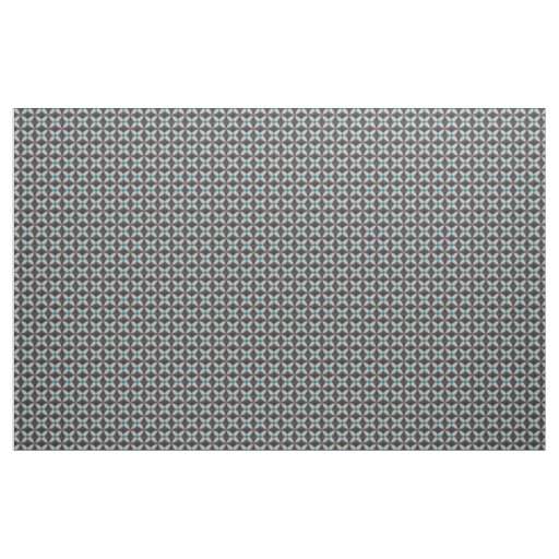 Black Flower with Teal Fabric