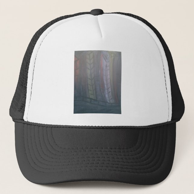 Black Fog Trucker Hat (Front)