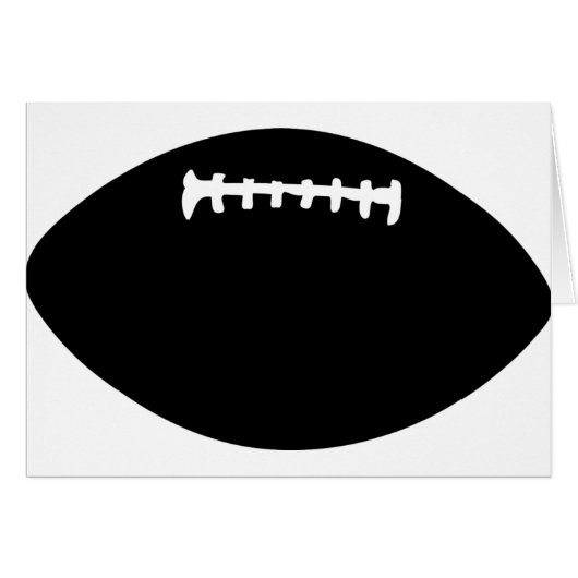 black football (Front Horizontal)