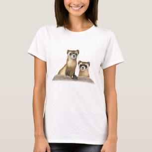 Black-footed Ferret Duo T-shirt