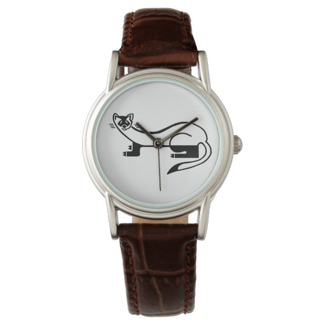  Black -footed FERRET -Wildlife warrior - USA Watch (Front)