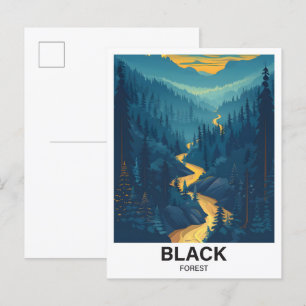 Black Forest Baden-Württemberg Germany Travel Postcard