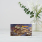 Black Forest Cake Business Card (Standing Front)
