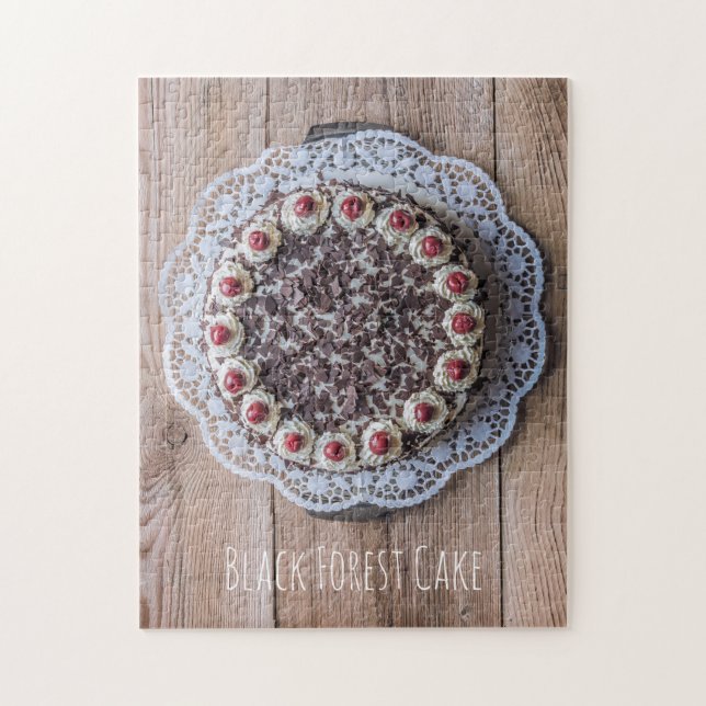 Black Forest Cake Gateau for Confectioners Jigsaw Puzzle (Vertical)