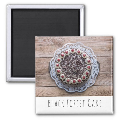 Black Forest Cake Gateau for Confectioners Magnet